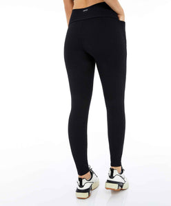 Legging Unique Recortes Preto