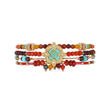 Charger l'image dans la galerie, Product Front: Hipanema Bracelet Metaphor Turquoise Hipanema
