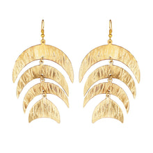 Carica l'immagine nel visualizzatore di Gallery, Product Front: Hipanema Boucles D'oreille Earrings Taiana Gold Hipenema
