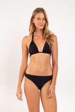 Carica l'immagine nel visualizzatore di Gallery, Model Front: Rio De Sol Bas Bottom Shimmer-Black Essential-Comfy
