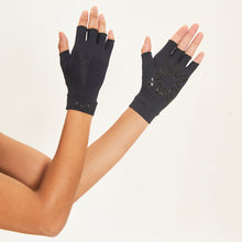 Charger l'image dans la galerie, Image 04: Uv Line Gants Short Gloves Uni Black Upf50+
