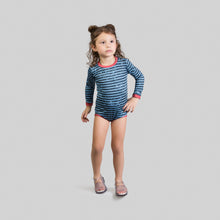 Laden Sie das Bild in den Galerie-Viewer, Image 11: Uv Line Maillot De Bain Bébé Macaquinho Baby Listras Upf50+
