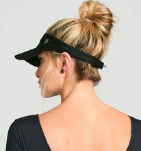Carica l'immagine nel visualizzatore di Gallery, Model Back: Uv Line Visière Visor Athletic Dry Fem Black Upf50+
