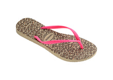 Carica l'immagine nel visualizzatore di Gallery, Product Front: Havaianas Tongs Havaianas Slim Animals Sandgrey/Pink
