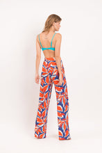Laden Sie das Bild in den Galerie-Viewer, Image 08: Rio De Sol Pantalon De Plage Leaves Wide Pants
