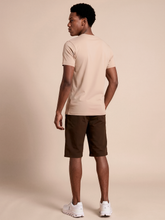 Laden Sie das Bild in den Galerie-Viewer, Model Back: Uv Line T-Shirt Pour Homme T-Shirt New Fit Masc Sand Upf50+
