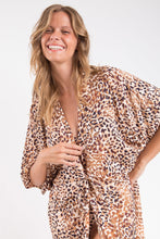 Laden Sie das Bild in den Galerie-Viewer, Image 09: Rio De Sol Vêtement De Plage Leopard Long Dress
