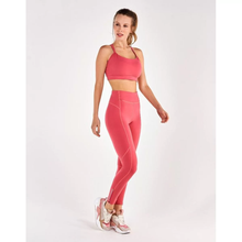 Charger l'image dans la galerie, Image 04: Alto Giro Fitness Bas Legging Supplex Ziper Barra Coral
