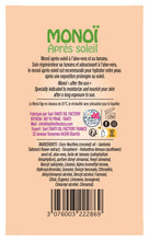 Carica l'immagine nel visualizzatore di Gallery, Product Back: Tevi Sun Care Monoi Apres Soleil - Tamanu + Aloe Vera 120Ml
