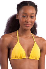 Laden Sie das Bild in den Galerie-Viewer, Gallery: Rio De Sol Haut Top Malibu-Yellow Tri-Inv
