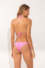 Charger l'image dans la galerie, Model Back: Rio De Sol Haut Top Crespinho-Rosa Tri-Inv
