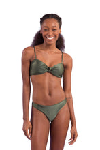 Charger l'image dans la galerie, Model Front: Rio De Sol Haut Top Croco Bandeau-Joy
