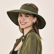 Charger l'image dans la galerie, Image 02: Uv Line Visière Visor Siena Imp Fem Militar Green Upf50+
