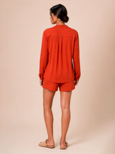 Carica l'immagine nel visualizzatore di Gallery, Model Back: Uv Line Chemise Shirt Bella Pitanga Upf50+
