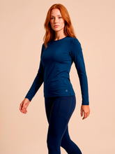 Carica l'immagine nel visualizzatore di Gallery, Image 03: Uv Line T-Shirt Longsleeve Uvpro Fem Cobalt Upf50+
