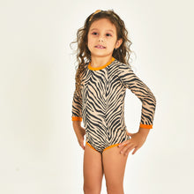 Laden Sie das Bild in den Galerie-Viewer, Image 02: Uv Line Maillot De Bain Bébé Swimsuit Baby Zebra Upf50+
