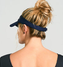 Laden Sie das Bild in den Galerie-Viewer, Image 08: Uv Line Visière Visor Athletic Dry Fem Navy Blue Upf50+
