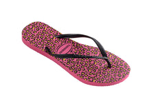 Laden Sie das Bild in den Galerie-Viewer, Product Front: Havaianas Tongs Havaianas Slim Animals Shocking Pink

