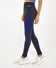 Charger l'image dans la galerie, Image 02: Alto Giro Fitness Bas Legging Sem Costura Emana Bicolor Preto
