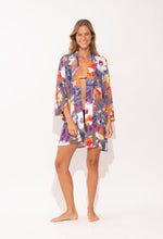 Laden Sie das Bild in den Galerie-Viewer, Image 04: Rio De Sol Robe De Plage Garden-Flower Kimono
