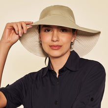 Charger l'image dans la galerie, Image 05: Uv Line Chapeau Souple/Capeline San Diego Areia Kaki Upf50+
