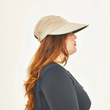 Laden Sie das Bild in den Galerie-Viewer, Image 04: Uv Line Casquette Visor Capri Colors Nac Fem Sand Black Upf50+
