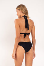 Laden Sie das Bild in den Galerie-Viewer, Model Back: Rio De Sol Haut Top Malibu-Black Mel
