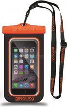Carica l'immagine nel visualizzatore di Gallery, Model Front: Seawag Sac De Plage Seawag Black &amp; Orange Waterproof Case 5.7
