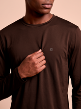 Carica l'immagine nel visualizzatore di Gallery, Image 05: Uv Line T-Shirt Longsleeve New Fit Textura Masc Brown Upf50+
