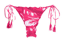 Carica l'immagine nel visualizzatore di Gallery, Product Front: Rio De Sol Bas Bottom Pink-Palms Frufru-Fio

