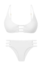 Charger l'image dans la galerie, Product Front: Rio De Sol Ensemble Set Bora-White Bra-Trio Madrid-Trio
