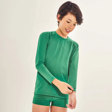 Laden Sie das Bild in den Galerie-Viewer, Image 05: Uv Line Maillot De Bain Garçon Sunga Kids Verde Brasil Upf50+
