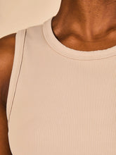 Carica l'immagine nel visualizzatore di Gallery, Image 03: Uv Line Fitness Haut Regata Fem Ribbed Sand Upf50+
