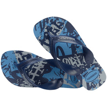 Carica l'immagine nel visualizzatore di Gallery, Image 02: Havaianas Tongs Havaianas Kids Max Street Azul Aco
