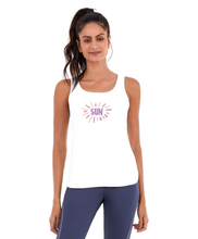 Laden Sie das Bild in den Galerie-Viewer, Model Front: Alto Giro Fitness Haut Regata Skin Fit Inspiracionais Branco Optico
