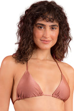 Laden Sie das Bild in den Galerie-Viewer, Gallery: Rio De Sol Haut Top Shimmer-Copper Tri-Inv
