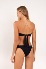 Carica l'immagine nel visualizzatore di Gallery, Model Back: Rio De Sol Haut Top Malibu-Black Mavi
