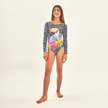 Charger l'image dans la galerie, Image 05: Uv Line Une Pièce Fille Swimsuit Girl Tucano Upf50+
