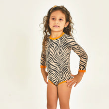 Laden Sie das Bild in den Galerie-Viewer, Image 02: Uv Line Maillot De Bain Bébé Swimsuit Baby Zebra Upf50+
