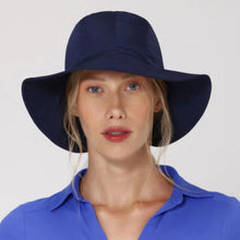 Laden Sie das Bild in den Galerie-Viewer, Gallery: Uv Line Chapeau Souple/Capeline San Remo Marinho Offwhite Upf50+
