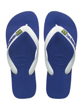 Carica l'immagine nel visualizzatore di Gallery, Product Front: Havaianas Tongs Brasil Logo Marine Blue
