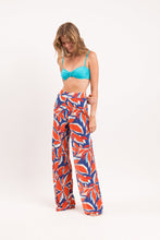 Laden Sie das Bild in den Galerie-Viewer, Image 04: Rio De Sol Pantalon De Plage Leaves Wide Pants

