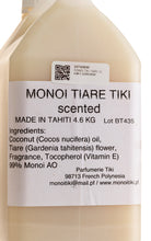 Carica l'immagine nel visualizzatore di Gallery, Product Back: Tiki Monoi Oils Monoi Tiki Tiare 5L
