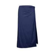 Charger l'image dans la galerie, Product Front: Rio De Sol Jupe De Page Navy Long-Skirt-Knot
