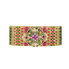Charger l'image dans la galerie, Product Front: Hipanema Bracelet Cuff Alonzo Gold Hipanema
