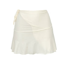Carica l'immagine nel visualizzatore di Gallery, Product Front: Rio De Sol Jupe De Page Off-White Mini Skirt

