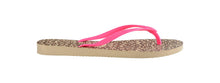 Carica l'immagine nel visualizzatore di Gallery, Image 02: Havaianas Tongs Havaianas Slim Animals Sandgrey/Pink
