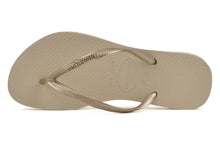 Laden Sie das Bild in den Galerie-Viewer, Image 06: Havaianas Tongs Slim Sand Grey/Light Golden
