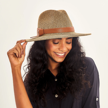 Charger l'image dans la galerie, Image 04: Uv Line Chapeau Fedora Hat Giovana Imp Fem Mescla Upf50+
