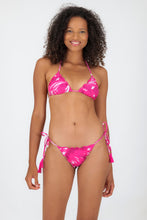 Carica l'immagine nel visualizzatore di Gallery, Model Front: Rio De Sol Bas Bottom Pink-Palms Frufru
